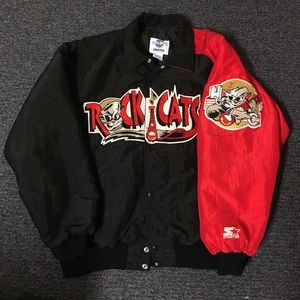 MEN’S VINTAGE STARTER NEW BRITAIN ROCK CATS JACKET